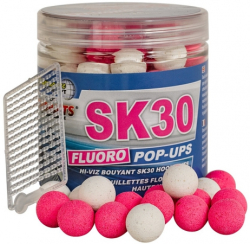 Plvajci Boilies Starbaits SK30 FLUO POP-UP