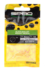 Sklenen Korlky Spro Glass Bullet Weight Beads