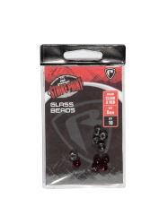 Guliky Fox Rage Strike Point Clear and Red Glass Beads