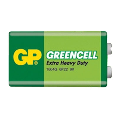 Batéria GP Greencell 9V / 1 ks
