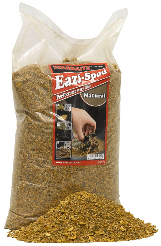 Krmivo Spod Mix Starbaits Eazi Spod Ready Natural Seed