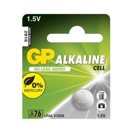 Batéria GP Alkaline Cell LR44 1,5V