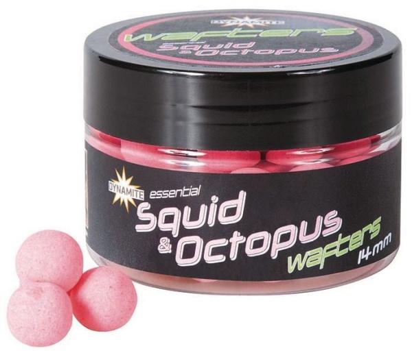 Nástraha Dynamite Baits Wafters Fluro Squid & Octopus 14 mm