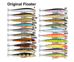 Wobler Rapala Original Floating 7cm/4g