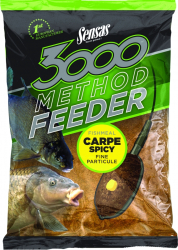 Krmivo Sensas 3000 Method Feeder Carpe Spicy