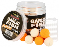 Plvajci Boilies STARBAITS Garlic Fish FLUO POP-UP