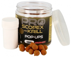 Plávajúci Boilies STARBAITS Probiotic Scopex&Krill POP-UP