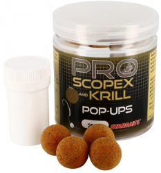 Plávajúci Boilies STARBAITS Probiotic Scopex&Krill POP-UP