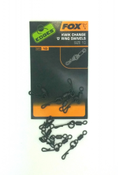 Obratlky Fox Kwik Change O Ring Swivels Size 10