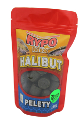 hytacie halibut pelety RYPO Mix Black 20mm - aromatizované 150g