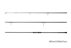 kaprrsky prt Delphin Corsa Black Carp Sic 3-dielny