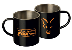 Hrnček Fox Black Mug XL 400 ml