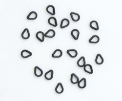 Krky Mivardi Tear drop rings