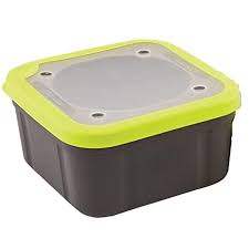 Krabika FOX Matrix Bait Box Solid Top Grey/Lime