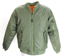 MIL-COM MA1 Flight Jacket Green