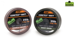 Nádväzcová šnúrka Fox Coretex Matt - Weedy Green