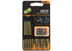 Záves na olovo Fox Power Grip Lead Clip Kit Size 7