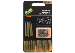 Zves na olovo Fox Power Grip Lead Clip Kit Size 7