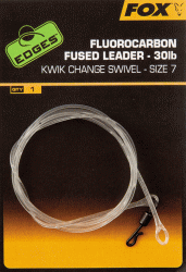 Ndvzec Fox Fluorocarbon Fused Leader 30lb