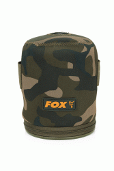 Neoprénový návlek na karťušu Fox Camo Neoprene Gas Canister Cover