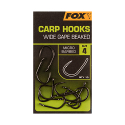 Háčiky Fox Carp Hooks Wide Gape Beaked