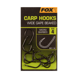 Hiky Fox Carp Hooks Wide Gape Beaked