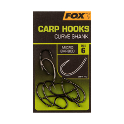 Hiky Fox Carp Hooks Curve Shank