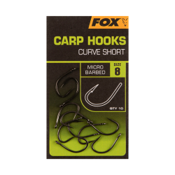 Háčiky Fox Carp Hooks Curve Short
