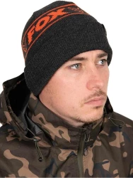 Fox iapka Collection Beanie Black & Orange