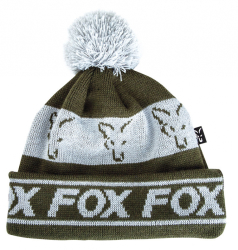 iapka Fox Green/Silver Lined Bobble Hat