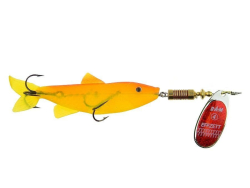 Rotaka DAM Minnow spinner silver / red glitter