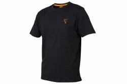 Triko Fox Collection Black/Orange  T Shirt