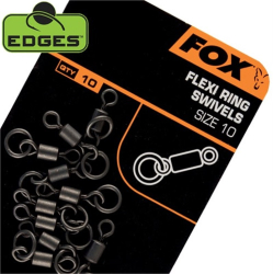 Obratlk s krkom Fox Flexi Ring Swivels Size 10