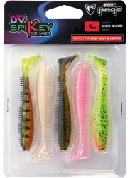 Nstraha Fox Rage UV Spikey Shad Mix