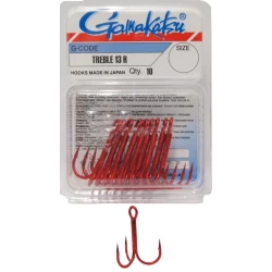 Trojhiky Gamakatsu Treble 13 Red