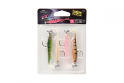 Nstrahy Fox rage Slick Shad Loaded UV Mixed Colour Packs