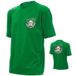 Triko Mad-Cat T-Shirt Skull & Clonks green