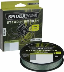 šnúra Spiderwire Stealth Smooth 8 / moss green - tm.zelená 150m