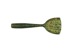 Nstraha Fox Rage Creature Shovel Shad - Green Pumpkin UV