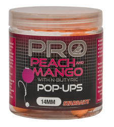 Plávajúce Boilies Starbaits Probiotic Peach & Mango POP-UP