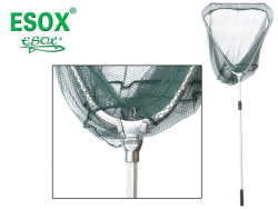 Esox podberák kovový stred zelený