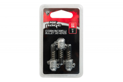 Zavtavacia hlavika Fox Rage Corkscrew Bullet Jig Head X3