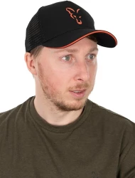 Fox iltovka  Collection Trucker Cap Black & Orange