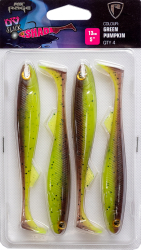 Nstraha Fox Rage Slick Shad Green Pumpkin UV