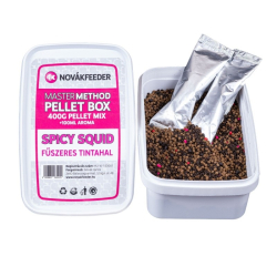 Pelety NovkFeeder Master Method Pellet Box Spicy Squid