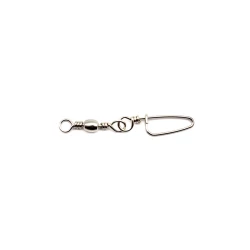 Obratlk s karabnou SPRO Nickel Barrel swivel + Coastlock snap