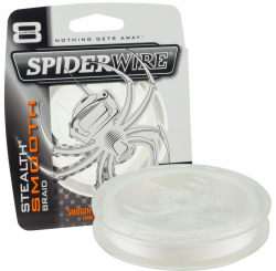 šnúra Spiderwire Stealth Smooth 8 / translucent - priesvitný 150m
