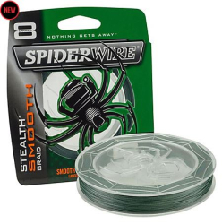 šnúra Spiderwire Stealth Smooth 8 / moss green - tm.zelená 150m