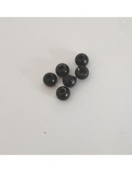 Dohiku Tungsten Beads Black 10ks