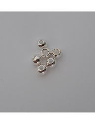 Dohiku Tungsten Beads Silver 10ks